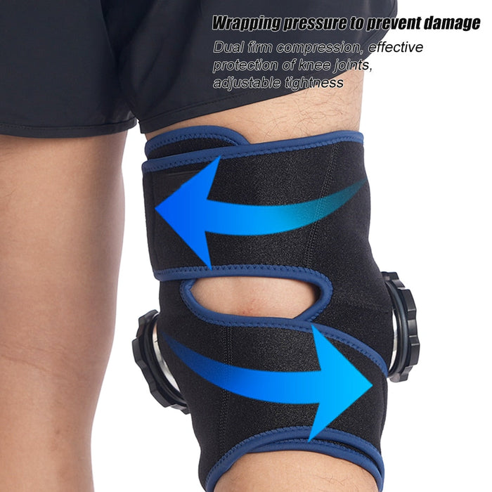 1 Set Reusable Knee Ice Pack Wrap Hot Cold Therapy for Meniscus Tear Injury Recovery