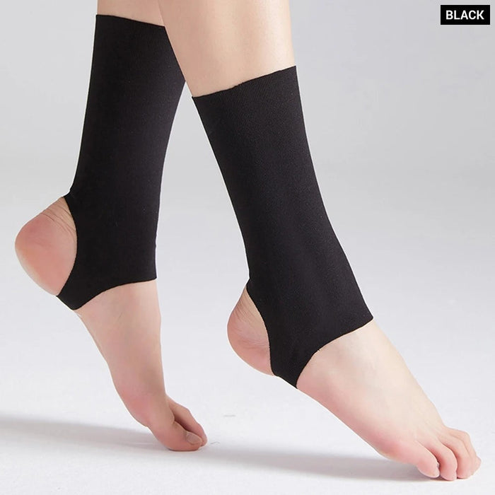 1 Pair Ultra-Thin Ankle Sleeves For Men Women Support In Plantar Fasciitis Achilles Tendon