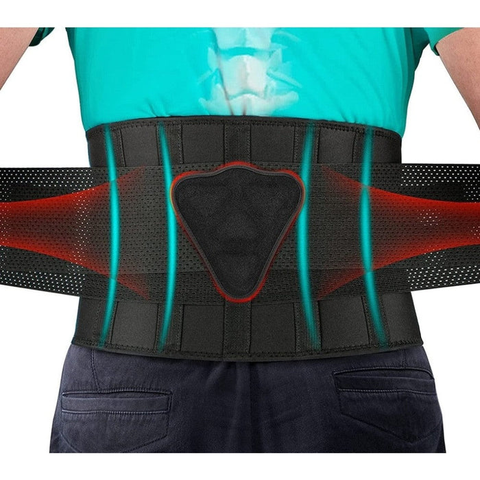 Adjustable Anti-skid Back Brace For Men Women Lower Back Pain Herniated Disc