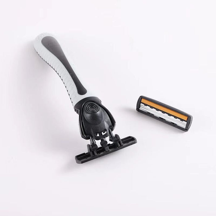 Shaver Brand Design Men Razor Shaving Three Layer Shaver Reusable Razor Imported Blade Multi Tool Head Change