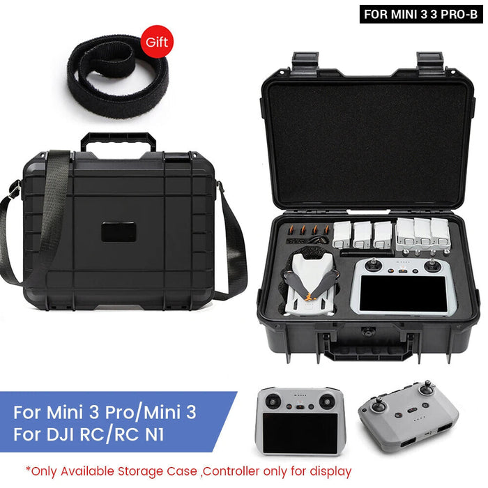 Portable Hard Case For Dji Mini 3 Pro Mini 3 Air 2 2S Drone And Controller