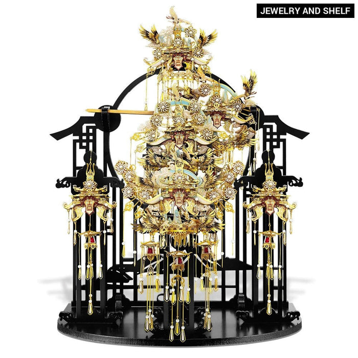 3D Metal Puzzle The Jewelry Of Heavenly Palace Assembly Model Kits Jigsaw Diy Set