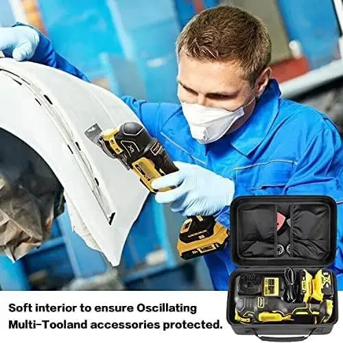 Hard Case For Dewalt 20V Max Xr Oscillating Multi Tool Dcs354B/Dcs356B Large Storage Box