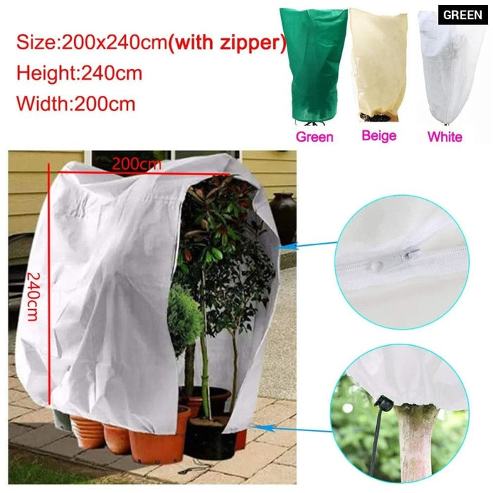 Warm Cover Tree Shrub Plant Protecting Bag Frost Protection Yard Garden Winter Waterbulbs Plant Cover