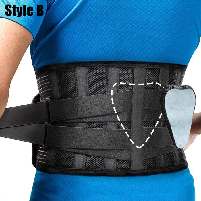 Immediate Pain Relief Waist Lower Back Belt For Herniated Disc Sciatica Scoliosis