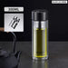 Portable Glass Water Bottle With Tea Strainer And Magnetic