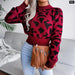 Leopard Pattern Sweater For Women