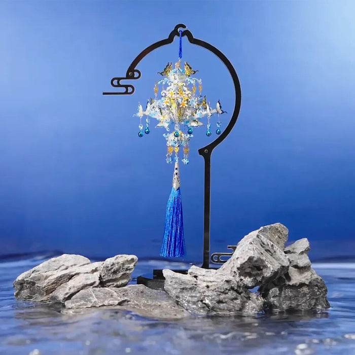 3D Metal Puzzle Ocean Tassels Pendant Assembly Model Kits Jigsaw Diy Toys