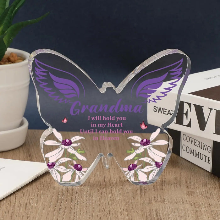 Memorial Butterfly Plaque For Loss Of Grandma