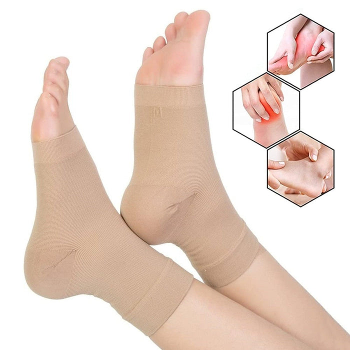 1 Pair Foot Compression Sock for Arch Support Injury Recovery Pain Relief