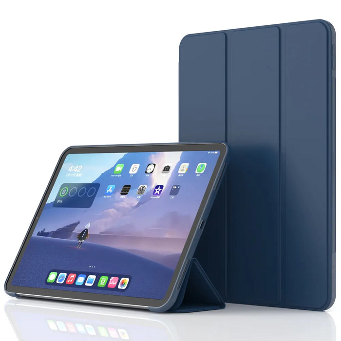 Smart Cover For Ipad Pro 11 12.9 Pu Leather Silicone Case