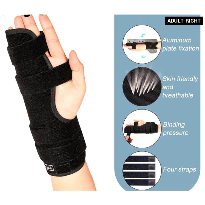 1 Pc Pinky Finger Splint Hand Brace For Boxer Fractures Broken Ring