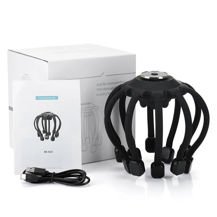 Rechargeable Electric Scalp Massager For Stress Relief