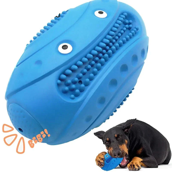 Durable Rubber Dog Chew Toy Non Toxic Squeaky Pet Toy