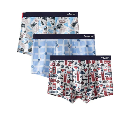 Pack Of 3 Mens Boxers Comfortable