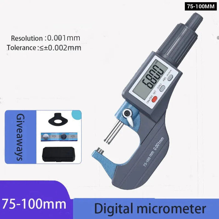 Digital Micrometer Set 100mm High Precision