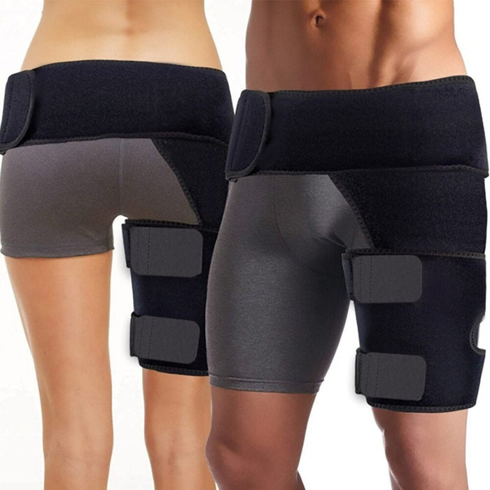 Hip Stability Brace Protector Supporting the Adductor Muscles and Tendons