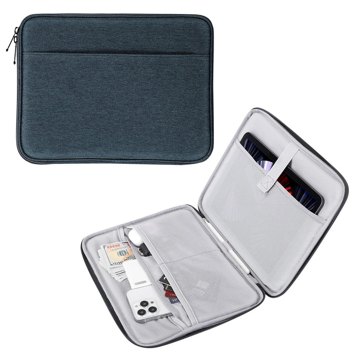 9-11 Inch Tablet Protective Bag with Two Compartments For iPad air 5, Samsung Galaxy Tab S8