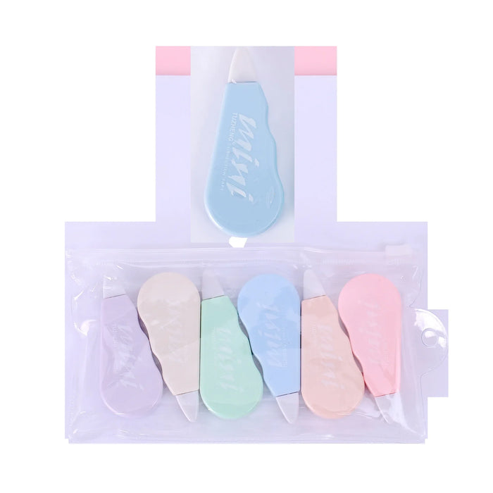 6 Pieces Macaron Colour Correction Tape Set