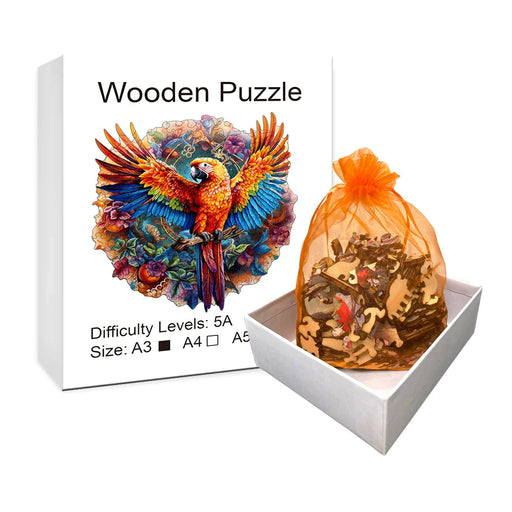 Hummingbird Wooden Puzzle