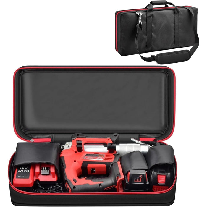 Case Compatible With Milwaukee 2646-20 M18 / 2646-21Ct M18 Grease Gun Bare Tool Portable Carrying Storage Organizer