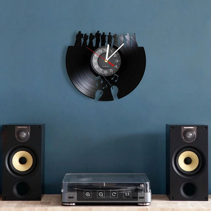 Minimalist Musician Wall Clock