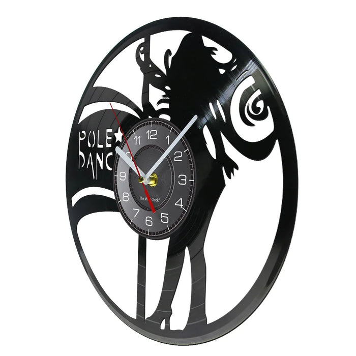 Pole Dancer Wall Clock