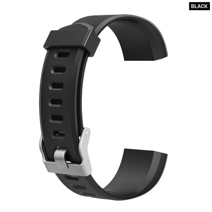 20mm Soft Silicone Band For Id115plus Hr Smartwatch