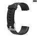 20mm Soft Silicone Band For Id115plus Hr Smartwatch