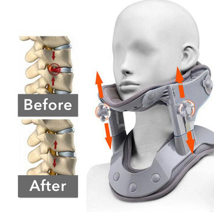 Adjustable Neck Traction Device For Pain Relief