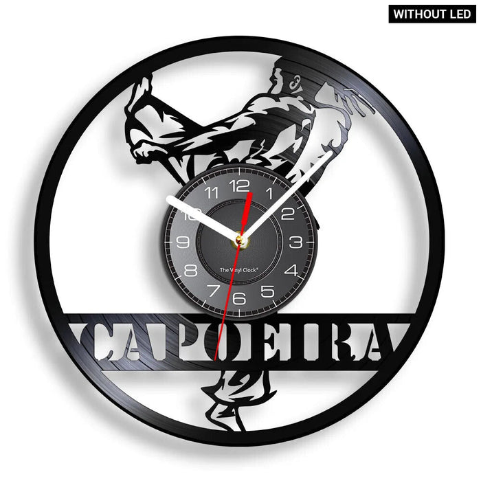 Capoeira Vinyl Record Wall Clock