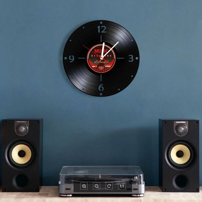 Retro Vinyl Lp Wall Clock