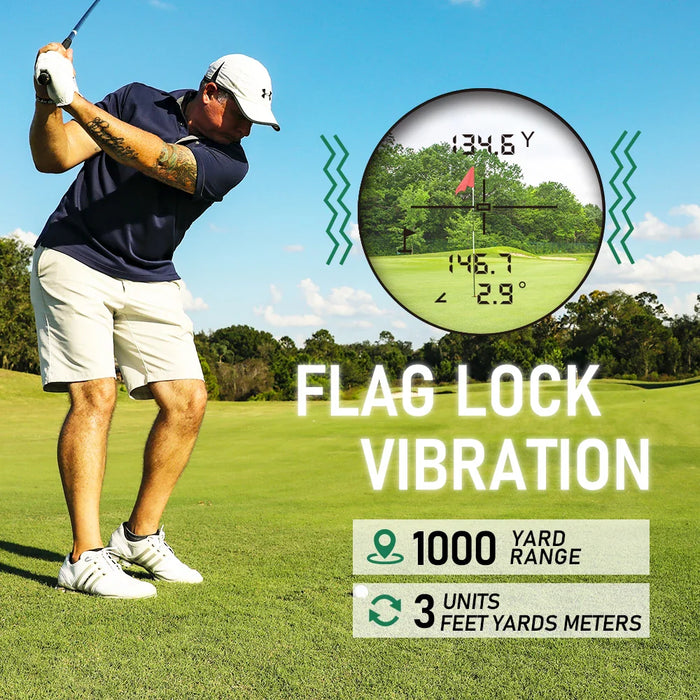 Vibration Slope Golf Laser Rangefinder