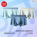 Pack Of 3 Antibacterial Mens Boxer Shorts