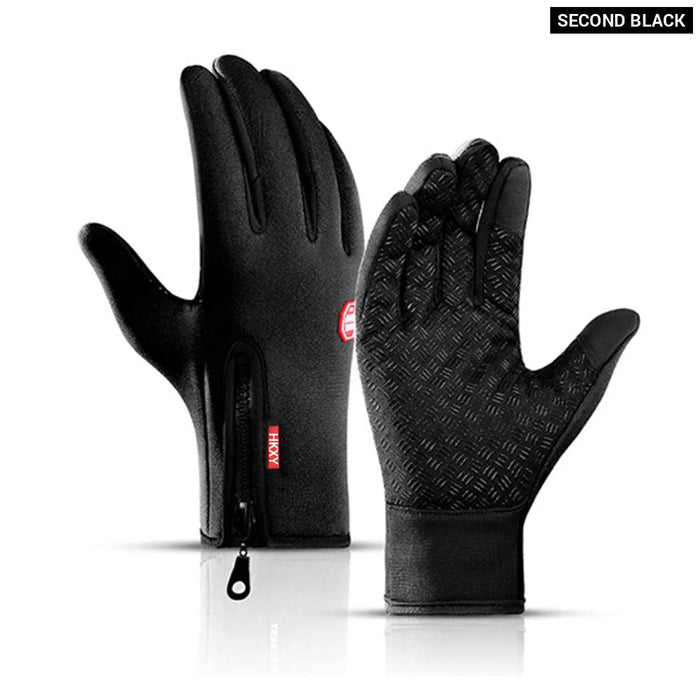 Waterproof Touch Screen Winter Cycling Gloves