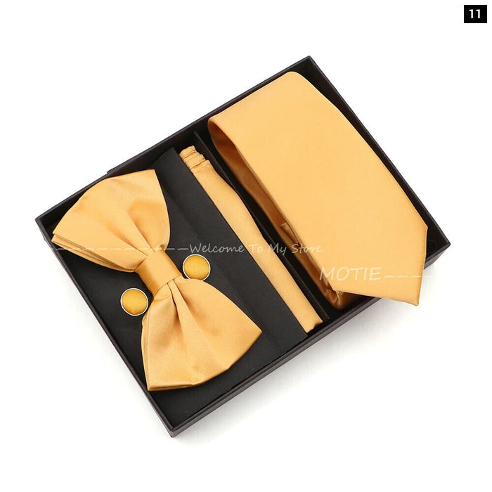 Mens Tie Set For Weddings And Parties