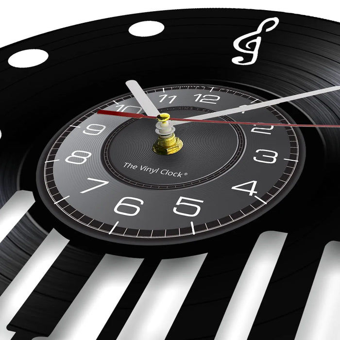 Musical Vinyl Record Wall Clock