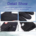 Insulated Touch Screen Winter Gloves For Cycling And Skiing