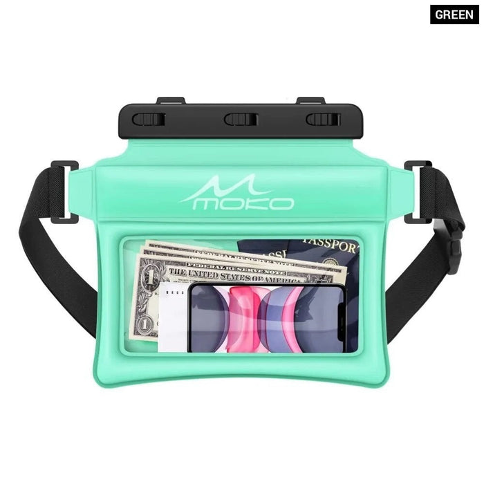 Waterproof Phone Pouch Fanny Pack Floating Dry Bag for Swimming for  iPhone 14 13 12 11 Pro Max X/Xr/Xs