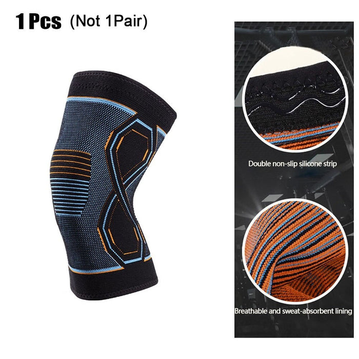 Knee Compression Sleeves Support For Running Cycling