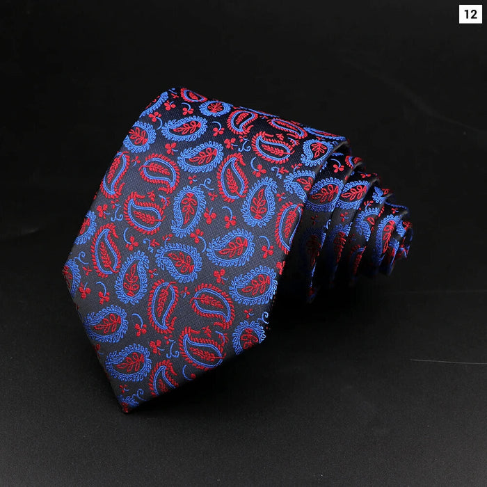 Polyester Necktie For Men For Business Meetings Formal Events And Daily Wear