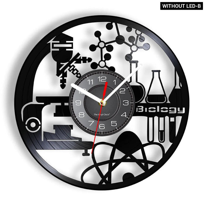 Chemistry Lab Wall Clock