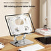 Adjustable Aluminum Tablet Stand For Mobile Devices