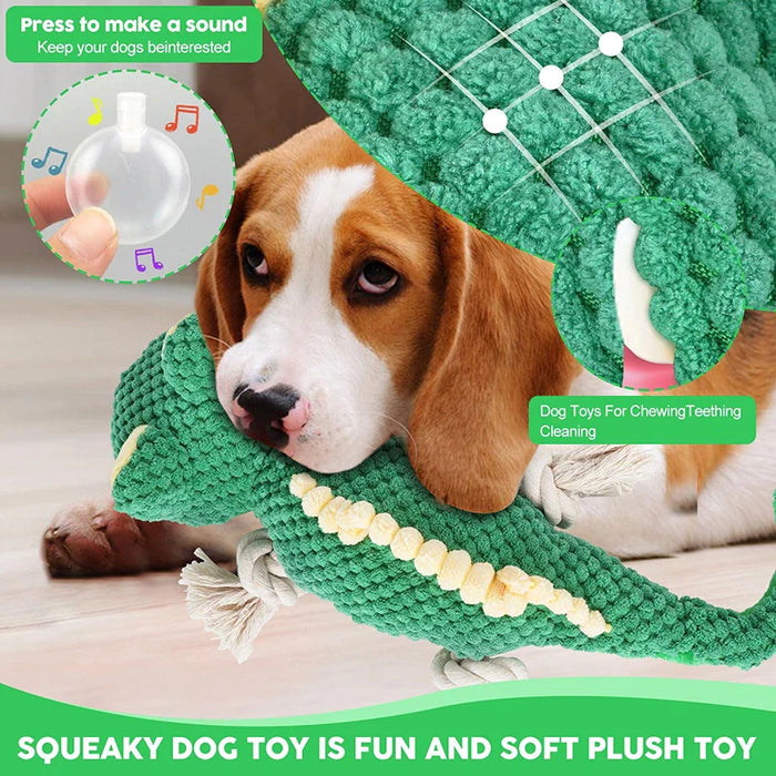 Plush Lizards Dog Toys Squeaky Safe And Fun