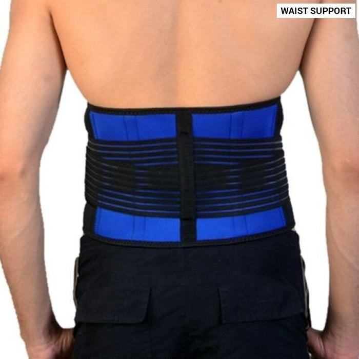 Fitness Adjustable Neoprene Superior Double Pull Waist Lumbar Belt For Exercise