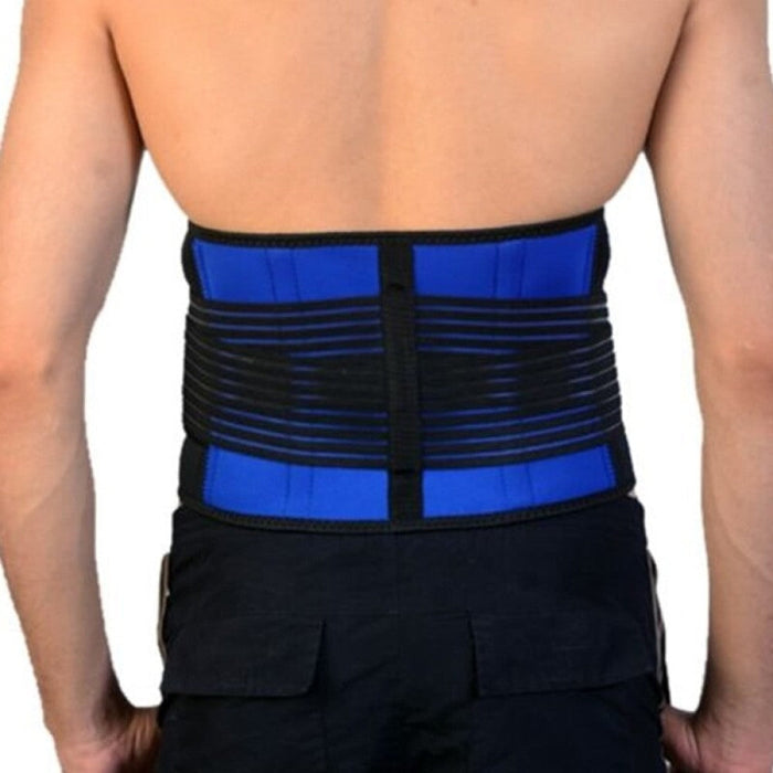 Fitness Adjustable Neoprene Superior Double Pull Waist Lumbar Belt For Exercise