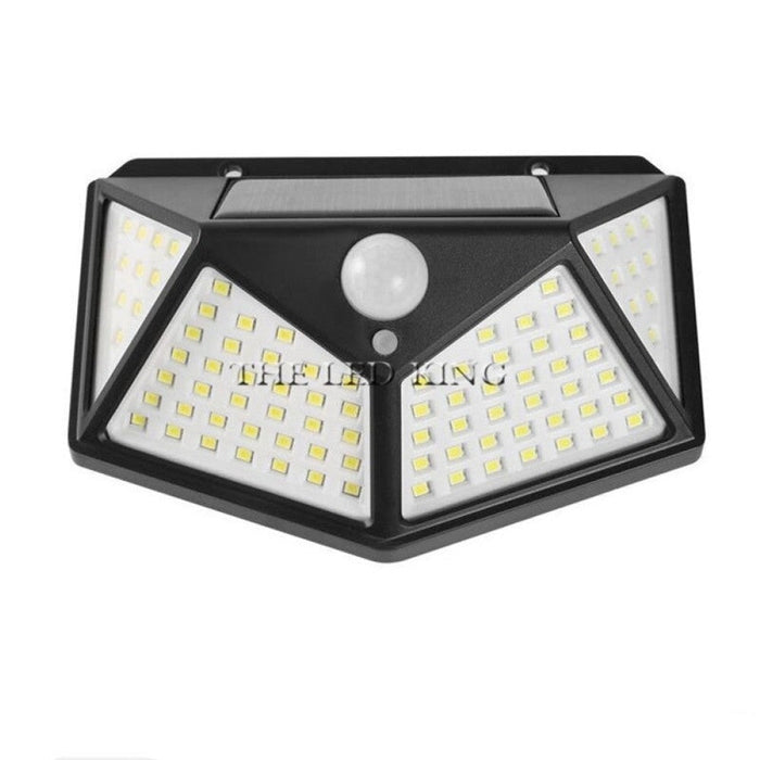 Led Solar Wall Lamp Four Side Light Solar Induction Lamp Human Courtyard Wall Lamp Waterproof Stair Outdoor Lamp