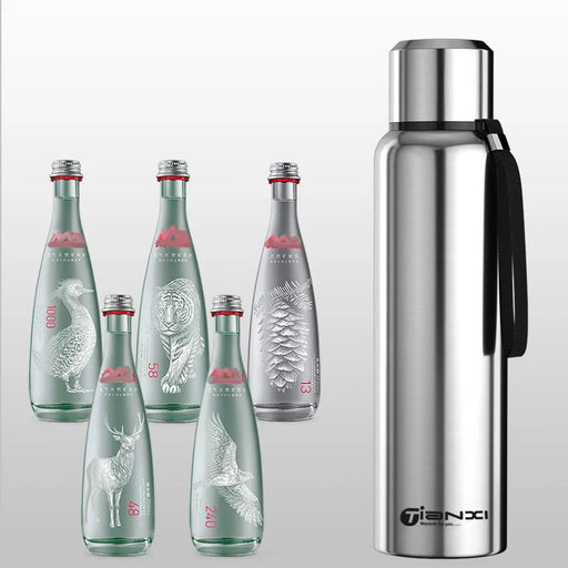 600/1500ml Stainless Steel Thermal Bottle For Coffee