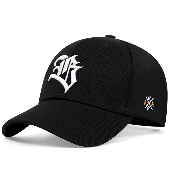 Adjustable Gothic Embroidered Baseball Cap / Hat For Outdoor Wear