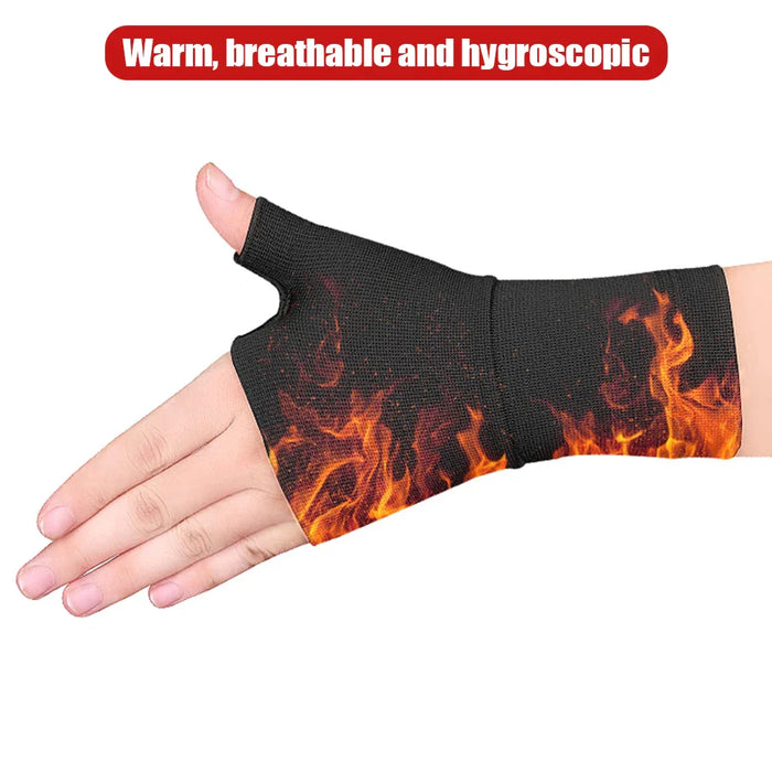 1 Pair Sports Compression Wrist Thumb Gloves For Tenosynovitis Arthritis Joint Pain